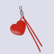 Heart Mirror Bag Charm