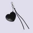 Heart Mirror Bag Charm