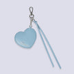 Heart Mirror Bag Charm