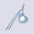 Heart Mirror Bag Charm