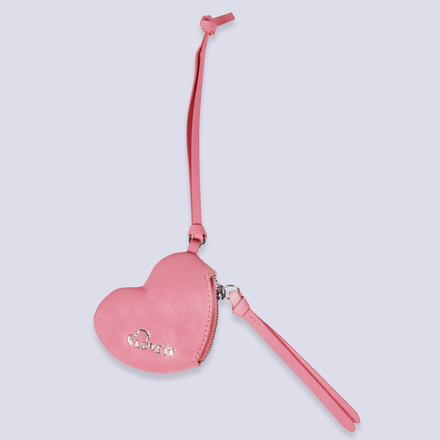 Heart Pouch Bag Charm